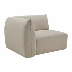 Canapés Modulables>Camif Angle gauche pour canapé modulable tissu Pixel - Naturel