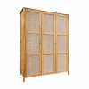 Armoires|Armoires Et Dressing>Camif Armoire chêne massif 3 portes Capucine