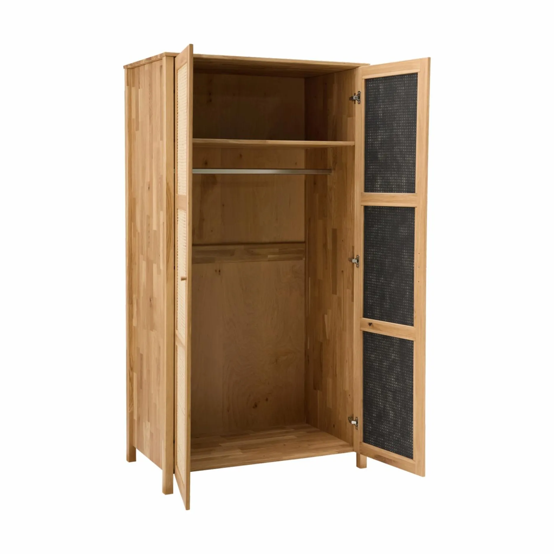 Armoires|Armoires Et Dressing>Camif Armoire chêne massif 2 portes Capucine