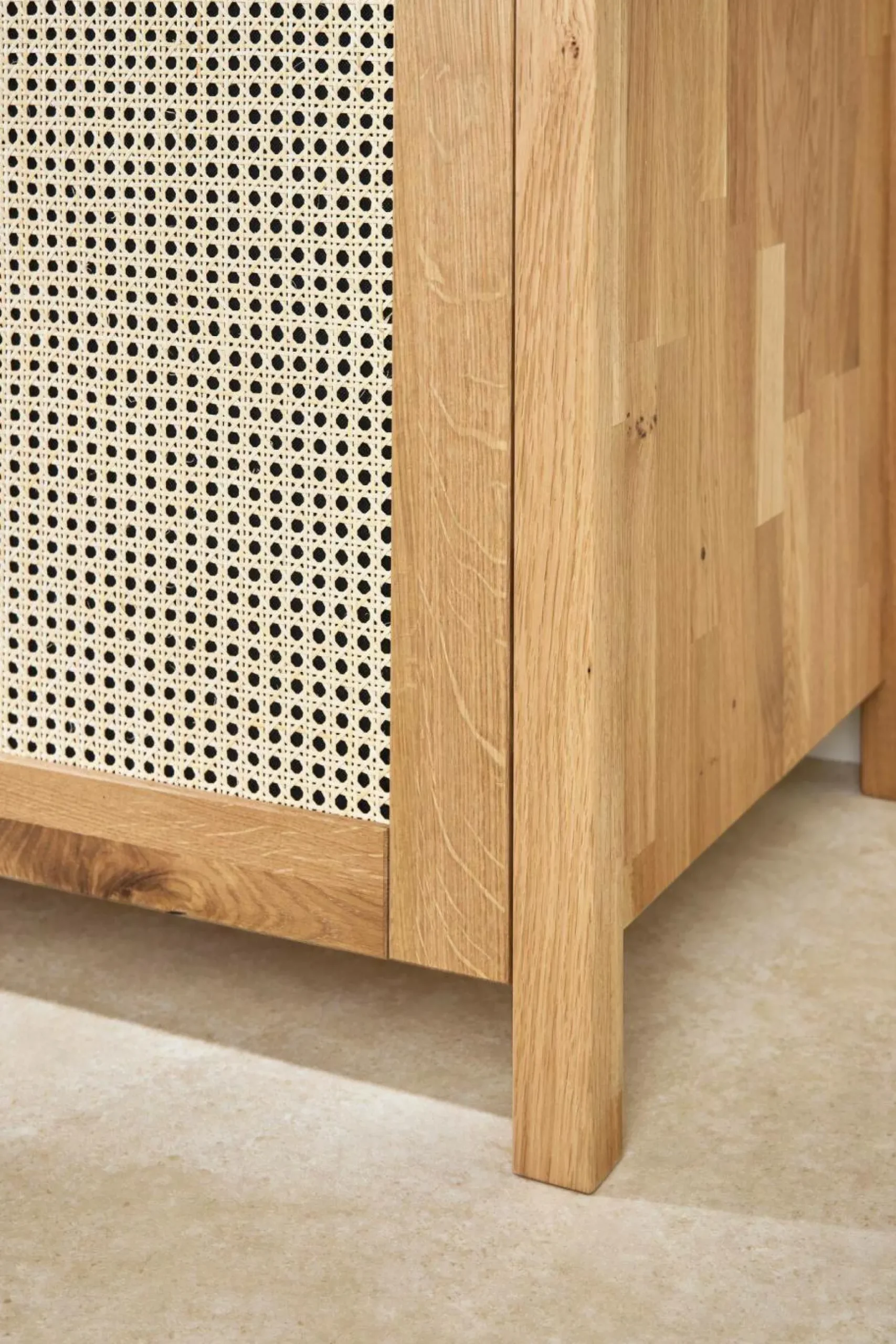Armoires|Armoires Et Dressing>Camif Armoire chêne massif 2 portes Capucine