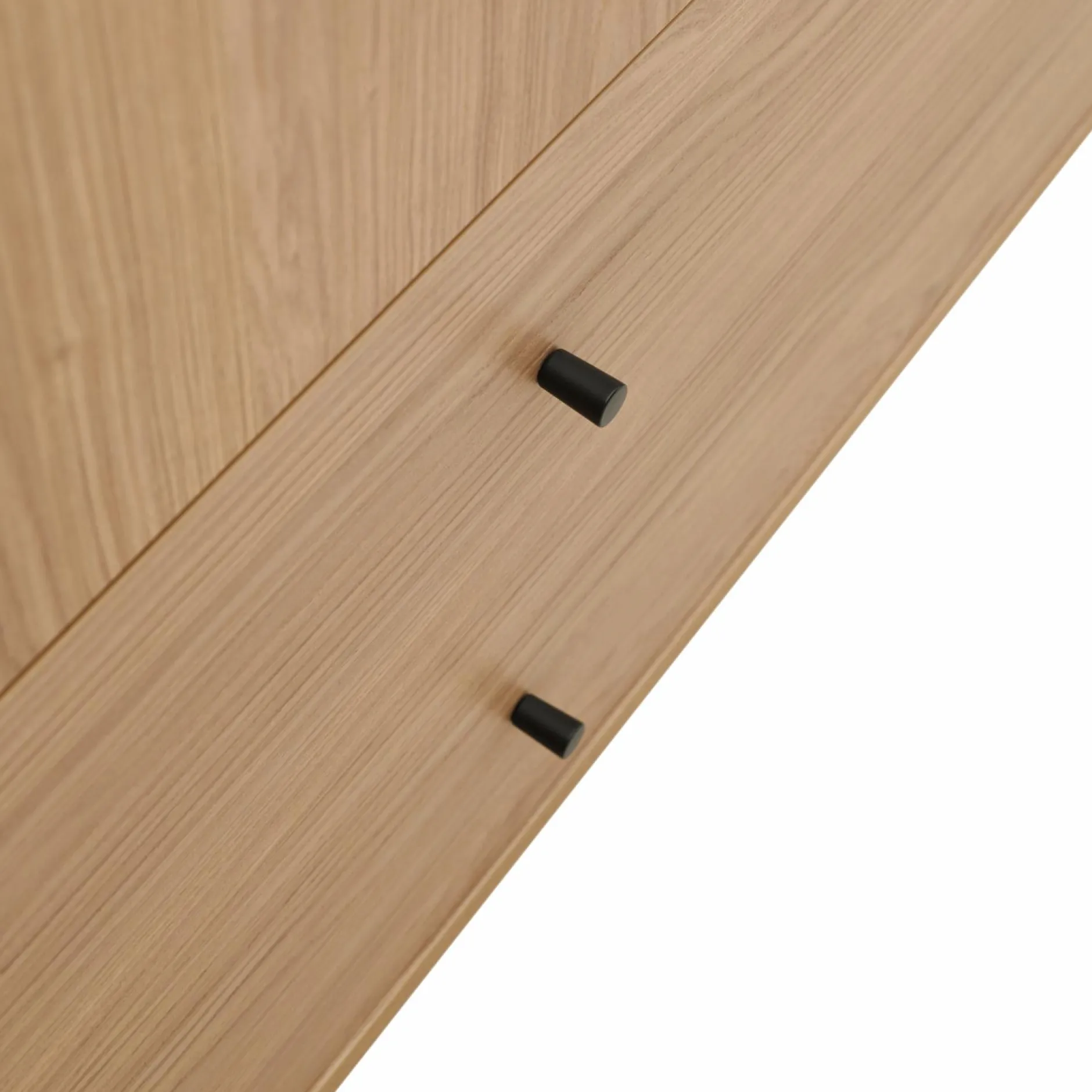 Armoires|Armoires Et Dressing>Camif Armoire décor bois 2 portes 2 tiroirs Simon