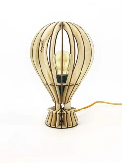 Lampes À Poser|Luminaires Enfant>Camif ATELIER LOUPIOTE Baladeuse Archimède - Bois brut