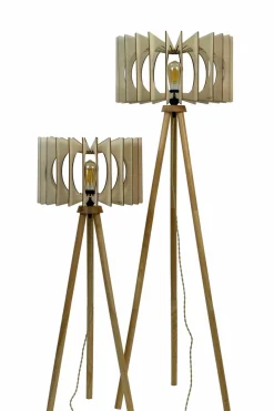 Lampadaires>Camif ATELIER LOUPIOTE Lampadaire liseuse Angèle - - Petit Pieds bois