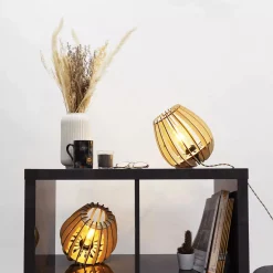 Lampes À Poser>Camif ATELIER LOUPIOTE Lampe à poser Atome - Bois brut