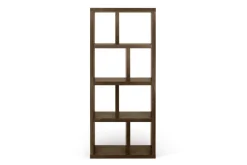 Etagères|Bibliothèques>Camif Bibliothèque 4 niveaux L70 cm Texas - Noyer