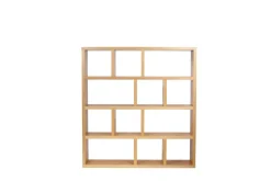 Etagères|Bibliothèques>Camif Bibliothèque 4 niveaux L150 cm Texas - Naturel