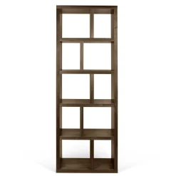 Bibliothèques|Etagères>Camif Bibliothèque 5 niveaux L70 cm Texas - Noyer