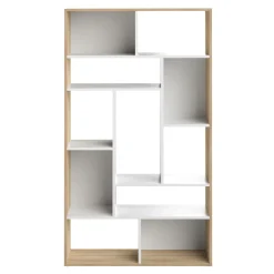 Bibliothèques>Camif Bibliothèque Séoul - Chêne/Blanc