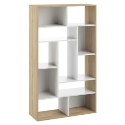 Bibliothèques>Camif Bibliothèque Séoul - Chêne/Blanc