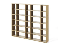 Bibliothèques>Camif Bibliothèque Terrence 3 - - Placage bois véritable Chêne