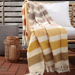 Plaids|Plaids>Camif BIEDERLACK Plaid laine et cachemire Bridgette