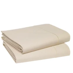 Draps>Camif BLANC DES VOSGES Drap Coton - - 240 x 300 cm Ivoire