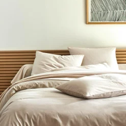 Draps|Housses De Couette>Camif BLANC DES VOSGES Drap coton bio et recylé Ressources - - 240 x 300 cm Lin