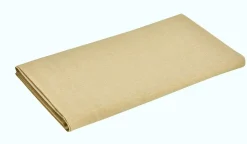 Draps>Camif BLANC DES VOSGES Drap coton bio et recylé Ressources - - 180 x 290 cm Ocre