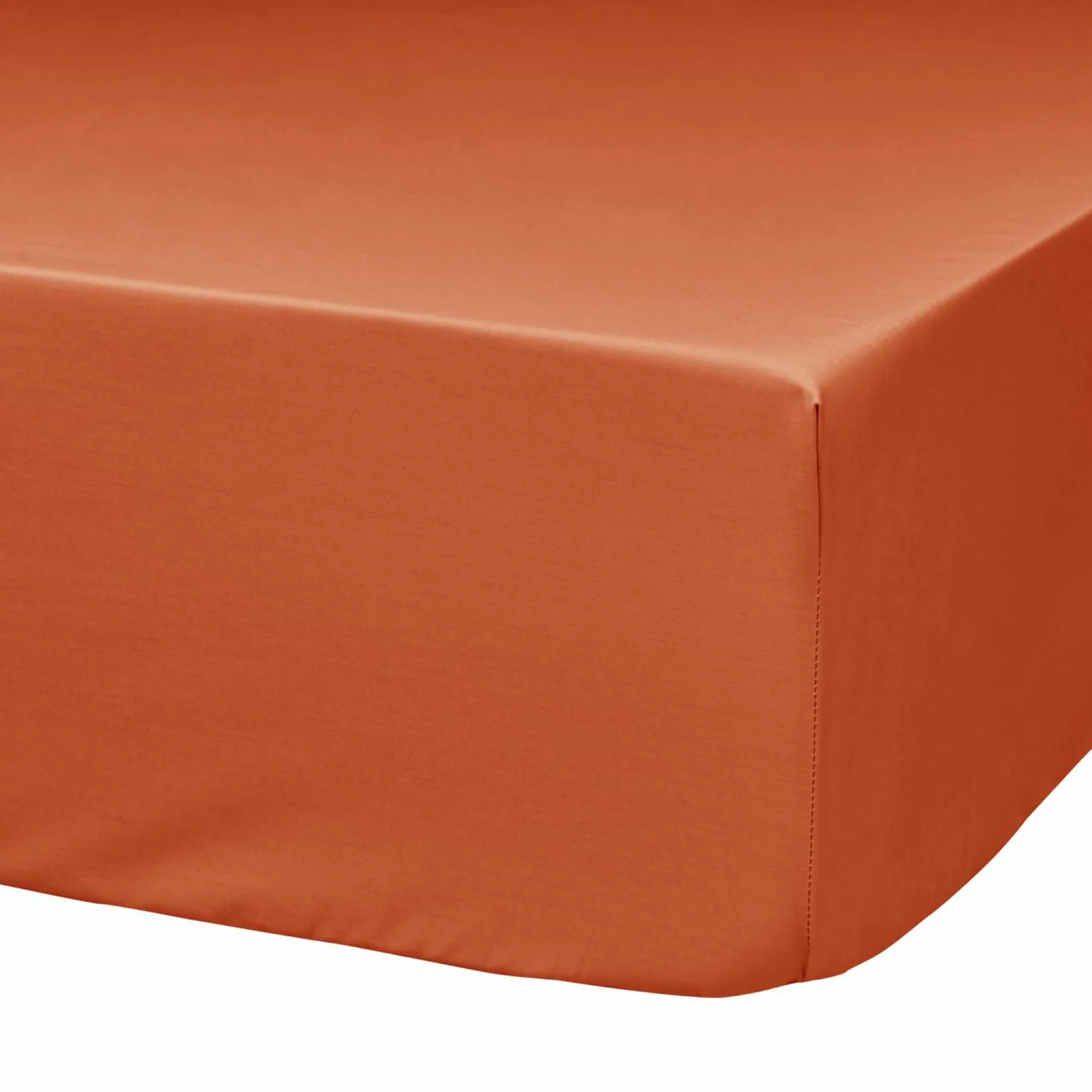 Draps Housse>Camif BLANC DES VOSGES Drap housse percale lavée Bohème - - 80 x 200 cm Épices