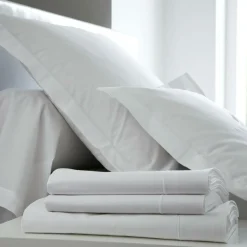 Draps Housse>Camif BLANC DES VOSGES Drap housse Coton - Prune - 140 x 190 cm