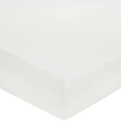 Draps Housse>Camif BLANC DES VOSGES Drap housse Coton - Prune - 140 x 190 cm