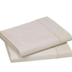 Draps>Camif BLANC DES VOSGES Drap Percale Easy - - 180 x 290 cm Lin