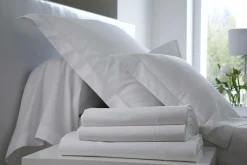 Draps>Camif DES VOSGES Drap Satin - - 240 x 300 cm Blanc