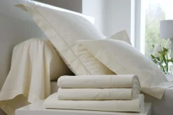 Draps>Camif BLANC DES VOSGES Drap Satin - - 240 x 300 cm Naturel