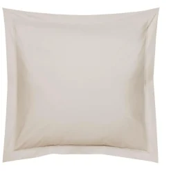 Taies D'Oreiller>Camif BLANC DES VOSGES Taie d'oreiller Percale Easy - - Taie d'oreiller 65 x 65 cm Lin