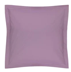 Taies D'Oreiller>Camif BLANC DES VOSGES Taie d'oreiller Coton - - Taie d'oreiller 50 x 73 cm Prune