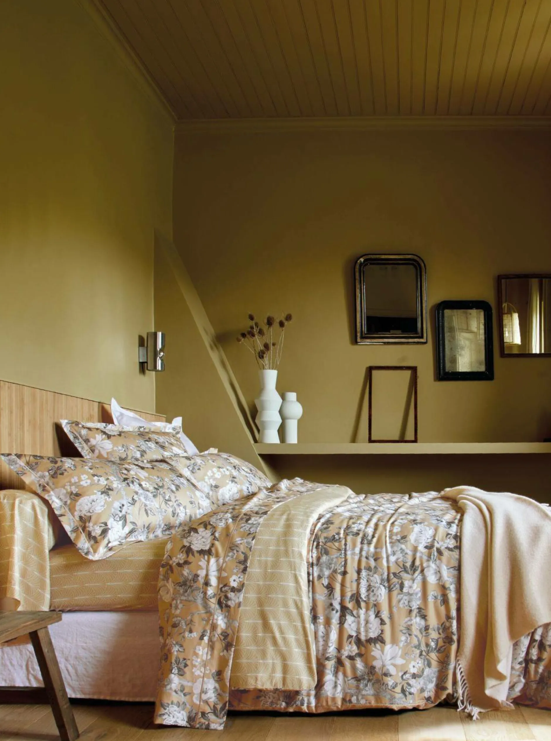 Taies D'Oreiller>Camif BLANC DES VOSGES Taie d'oreiller satin Impérial - - 50 x 75 cm Chanvre
