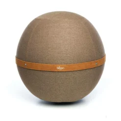 Chaises De Bureau>Camif BLOON PARIS Siège ballon dynamique tissu chiné - - Taille Standard Marron