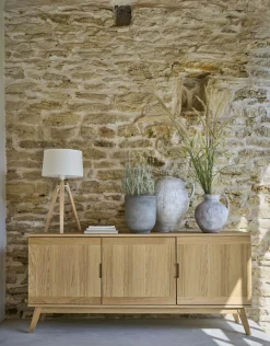 Buffets>Camif Buffet 3 portes bois Adèle