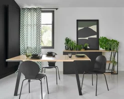 Buffets>Camif Buffet Albi - Chêne/Noir