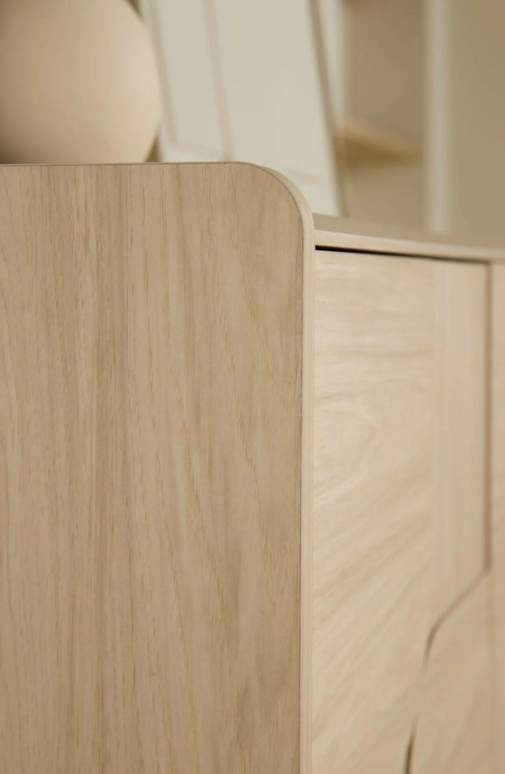 Buffets>Camif Buffet décor bois pieds métal 2 portes Mila