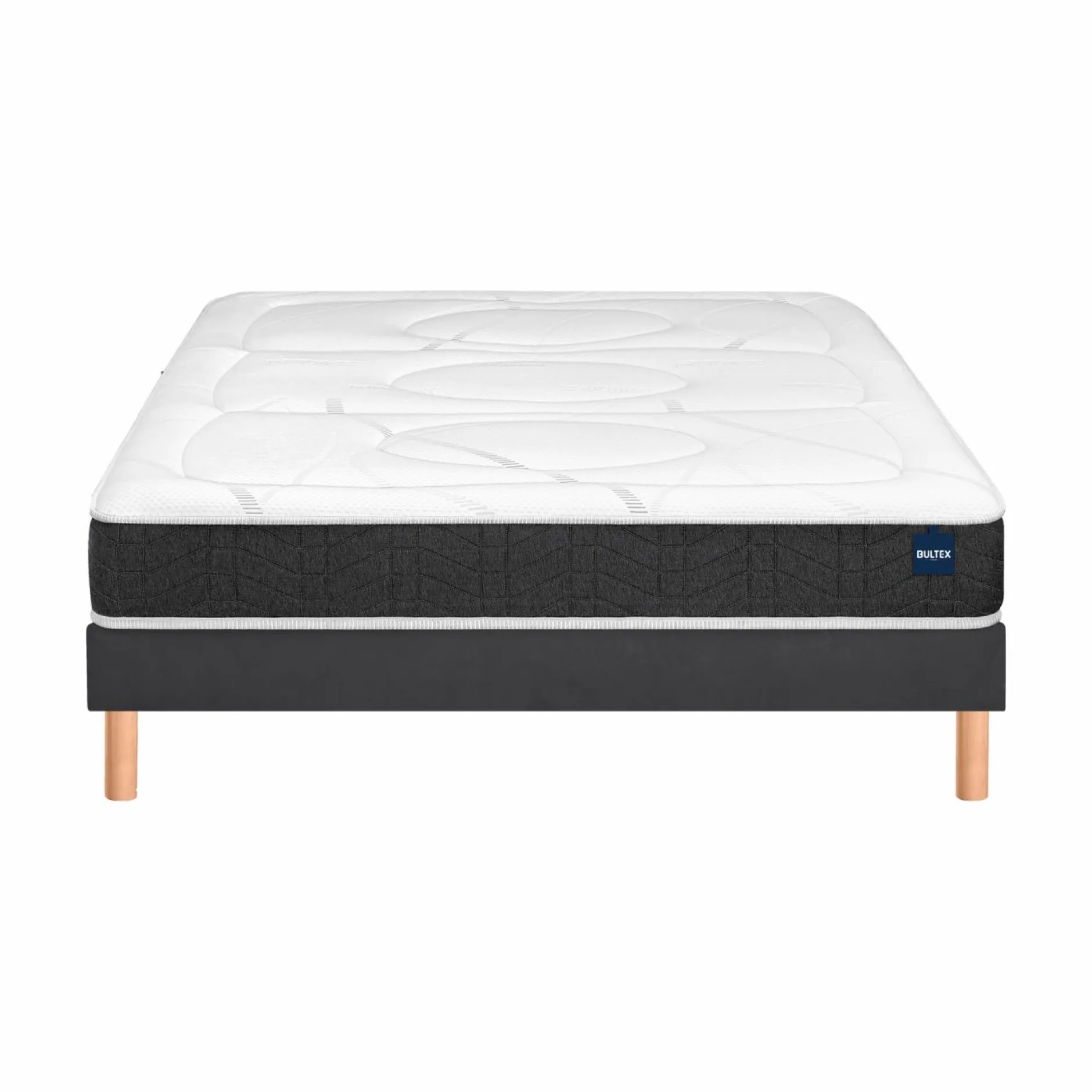 Ensembles 90 X 190 Cm|Ensembles 140 X 190 Cm>Camif BULTEX Ensemble matelas et sommier Smart Repair - 140 x 200 cm
