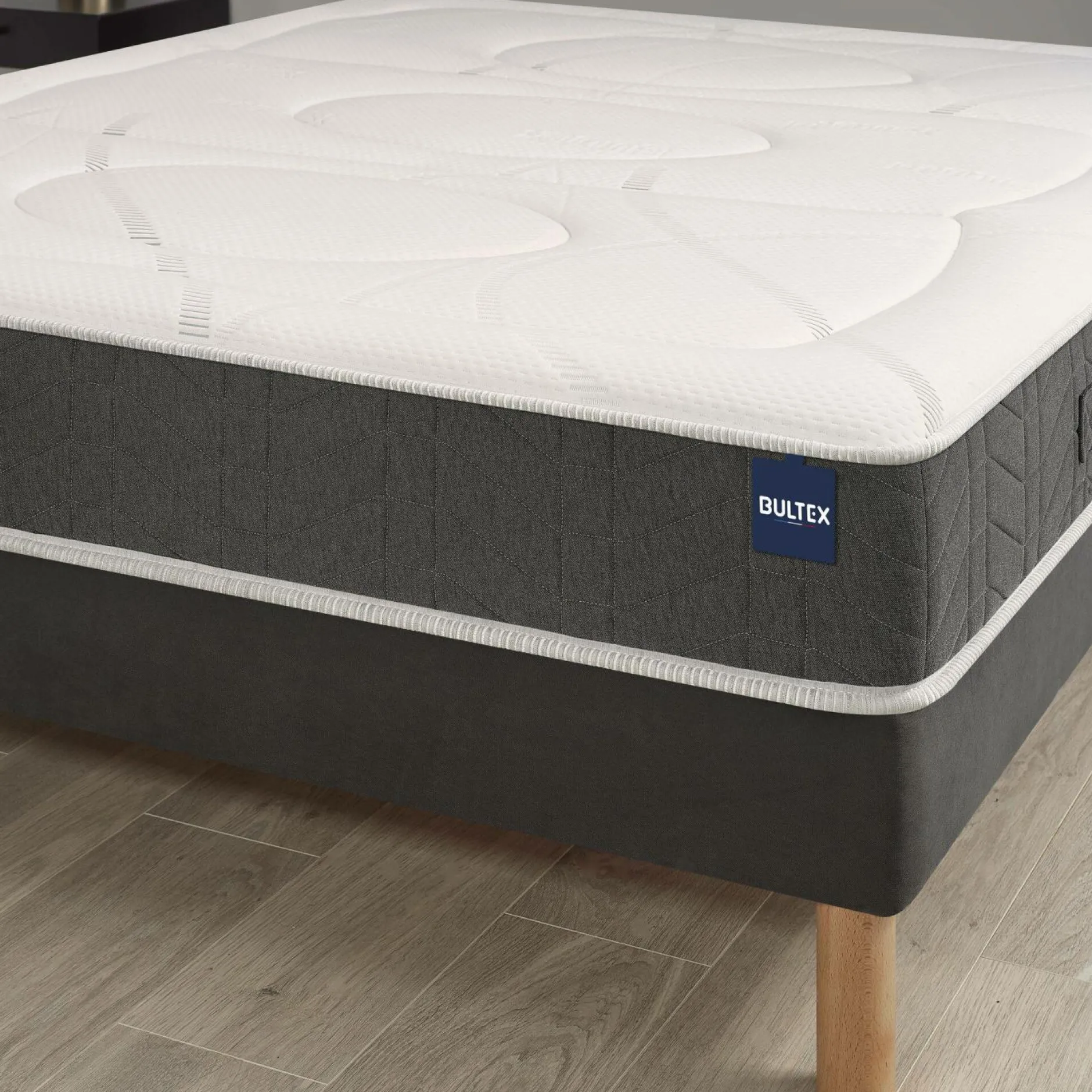 Ensembles 90 X 190 Cm|Ensembles 140 X 190 Cm>Camif BULTEX Ensemble matelas et sommier Smart Repair - 90 x 190 cm