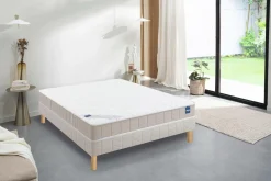 Ensembles 140 X 190 Cm|Ensembles 160 X 200 Cm>Camif BULTEX Ensemble sommier et matelas Tokyo - 2 x 80 x 200 cm