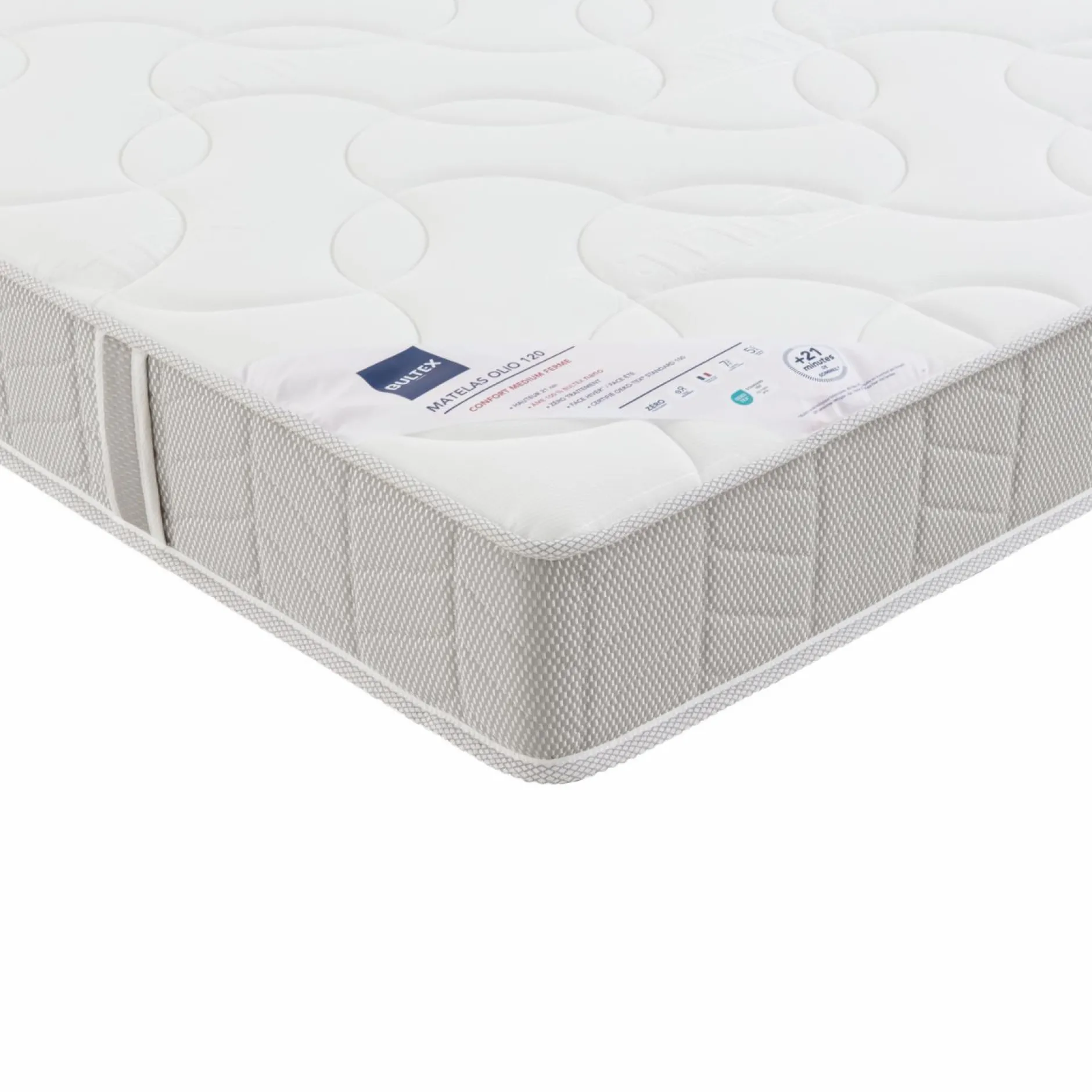 Matelas 90 X 190 Cm|Matelas 140 X 190 Cm>Camif BULTEX Matelas mousse 21 cm Olio 2 - 70 x 190 cm