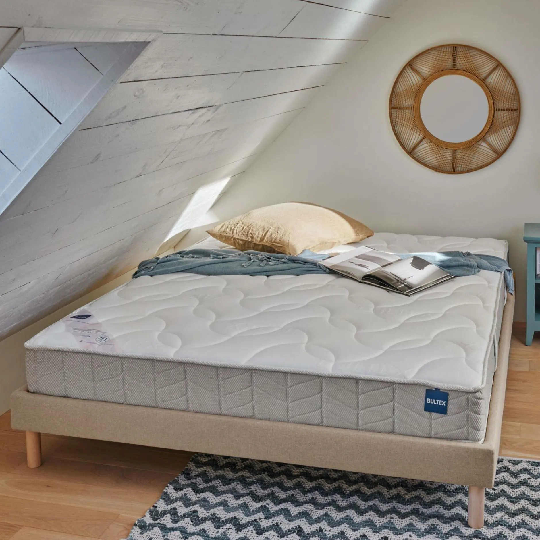 Matelas 90 X 190 Cm|Matelas 140 X 190 Cm>Camif BULTEX Matelas mousse 21 cm Olio 2 - 140 x 200 cm