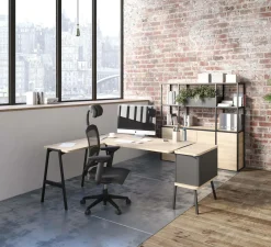 Meubles De Rangement Bureau|Meubles De Rangement Bureau>Camif BURONOMIC Bibliothèque 1 porte Alto