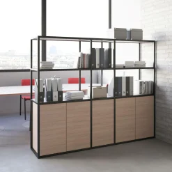 Meubles De Rangement Bureau|Meubles De Rangement Bureau>Camif BURONOMIC Bibliothèque 2 portes Alto