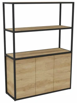 Meubles De Rangement Bureau|Meubles De Rangement Bureau>Camif BURONOMIC Bibliothèque 3 portes Alto