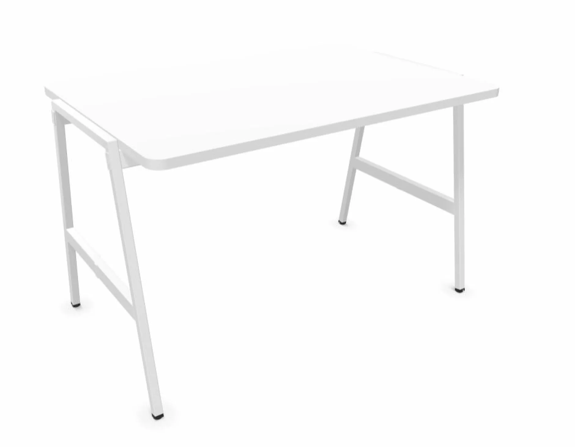 Bureaux>Camif BURONOMIC Bureau Alto - - 120 x 80 cm Blanc / Pieds Blancs