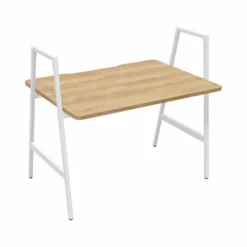 Bureaux>Camif BURONOMIC Bureau Alto pieds hauts - - 120 x 80 cm Décor Chêne / Pieds Blancs