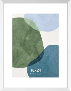 Cadres>Camif Cadre photo Gontran - - 18 x 24 cm Blanc