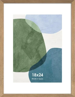 Cadres>Camif Cadre photo Gontran - - 18 x 24 cm Bois