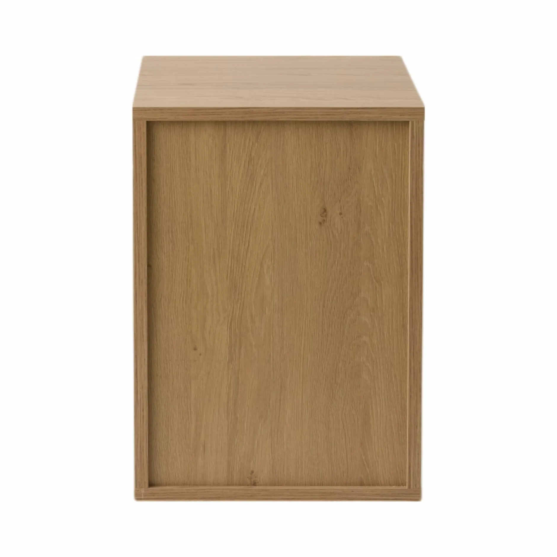 Meubles De Rangement Bureau|Meubles De Rangement Bureau>Camif Caisson de bureau décor bois 1 tiroir 1 porte Simon