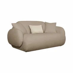 Canapés Fixes>Camif Canapé bouclette Oméga - - Grand 2 places Beige