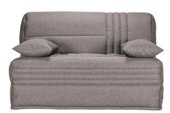 Bz>Camif Canapé BZ tissu matelas 15 cm Genay - Taupe