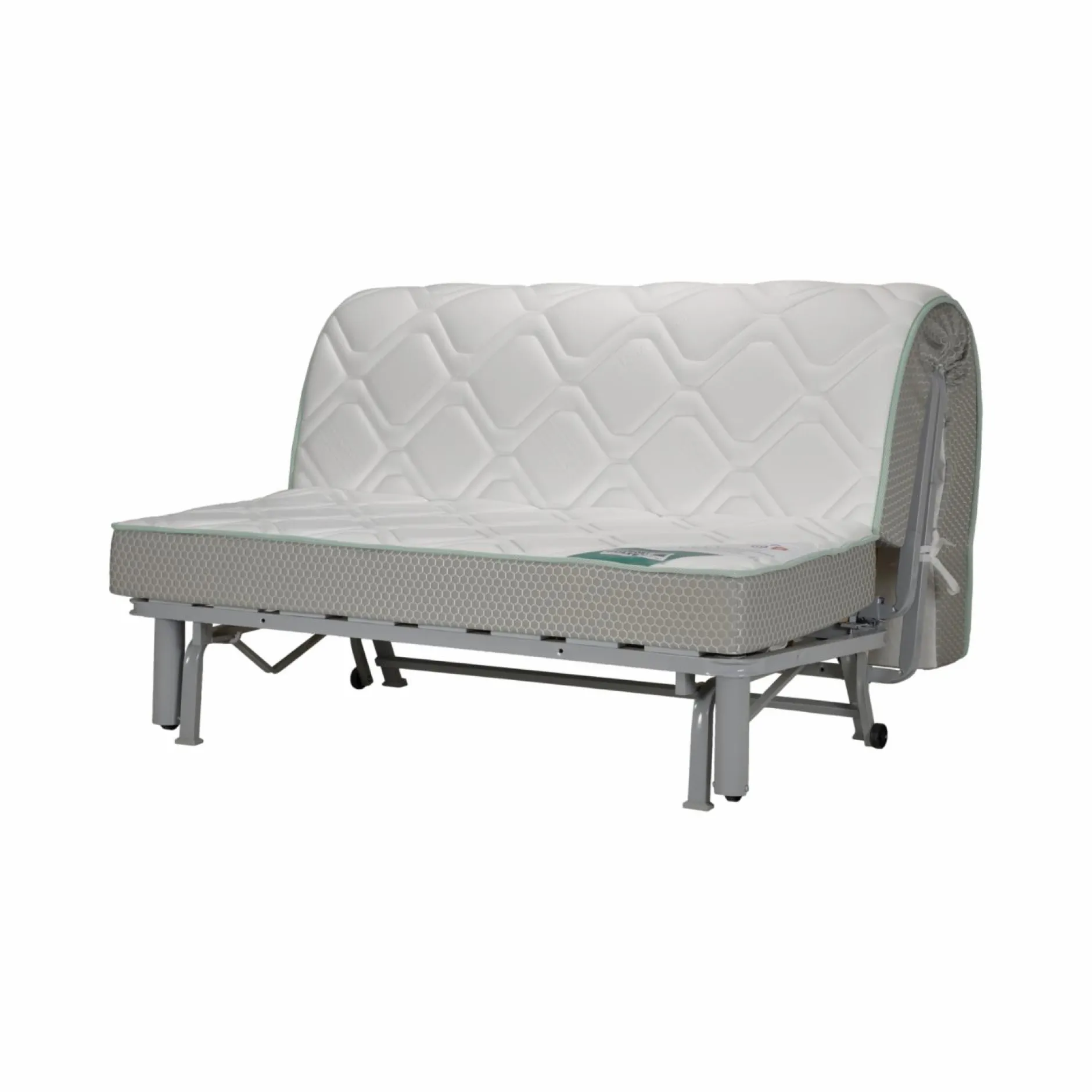 Bz>Camif Canapé BZ tissu matelas Bultex 15 cm Gina - Taupe