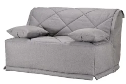 Bz>Camif Canapé BZ tissu matelas Bultex 15 cm Gina - Gris Clair