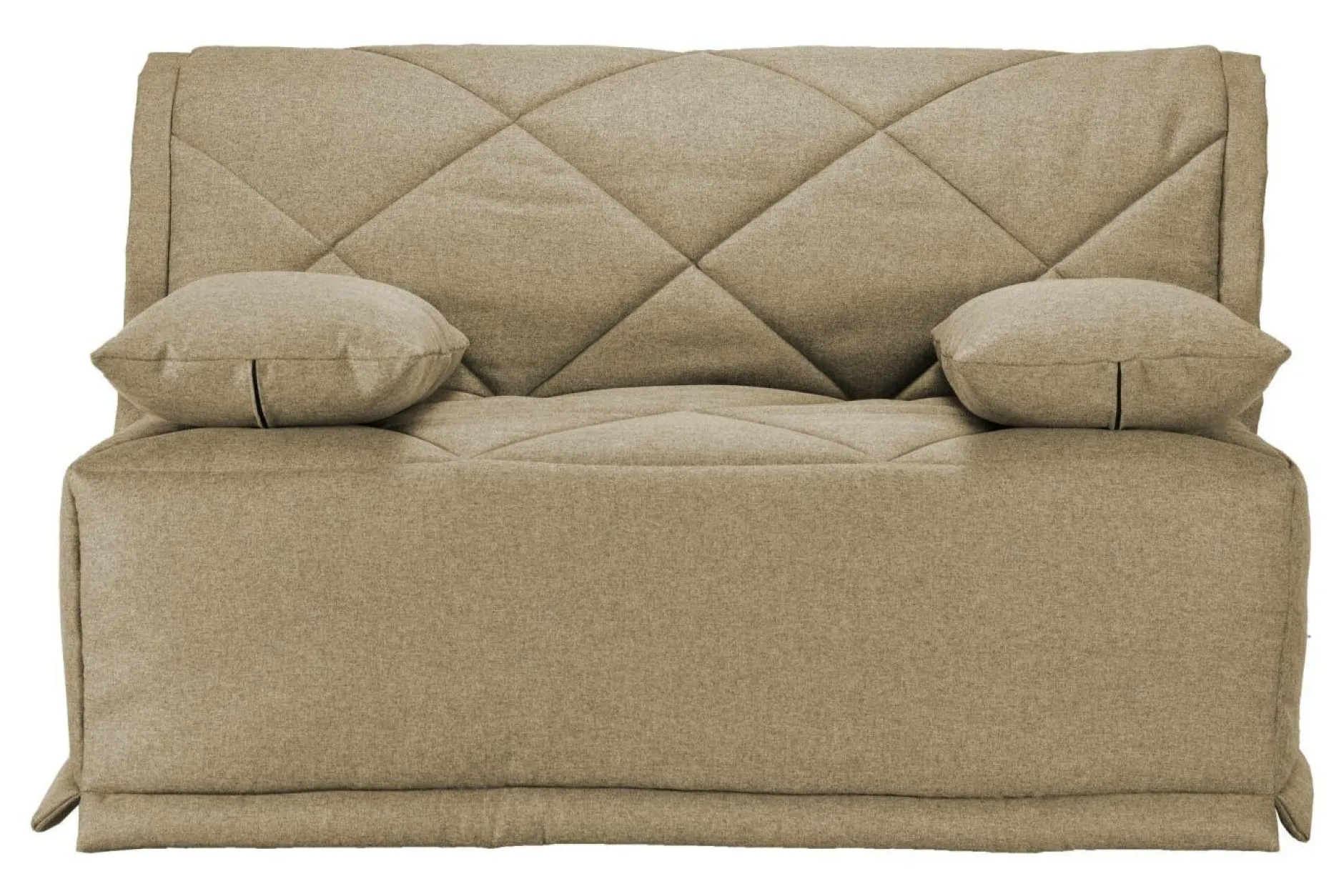 Bz>Camif Canapé BZ tissu matelas Bultex 15 cm Gina - Sable