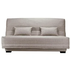 Clic-Clac>Camif Canapé clic-clac tissu matelas 17 cm Guidel - Taupe